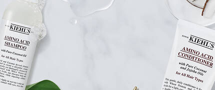 Banner de productos capilares con aminoacidos de Kiehl's 39
