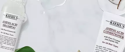 Banner de productos capilares con aminoacidos de Kiehl's 39