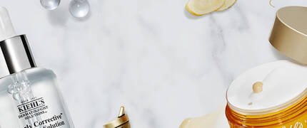 Banner de cuidado de la piel de Kiehl's 8