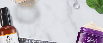 Banner de productos reafirmantes y lifting de Kiehl's 60