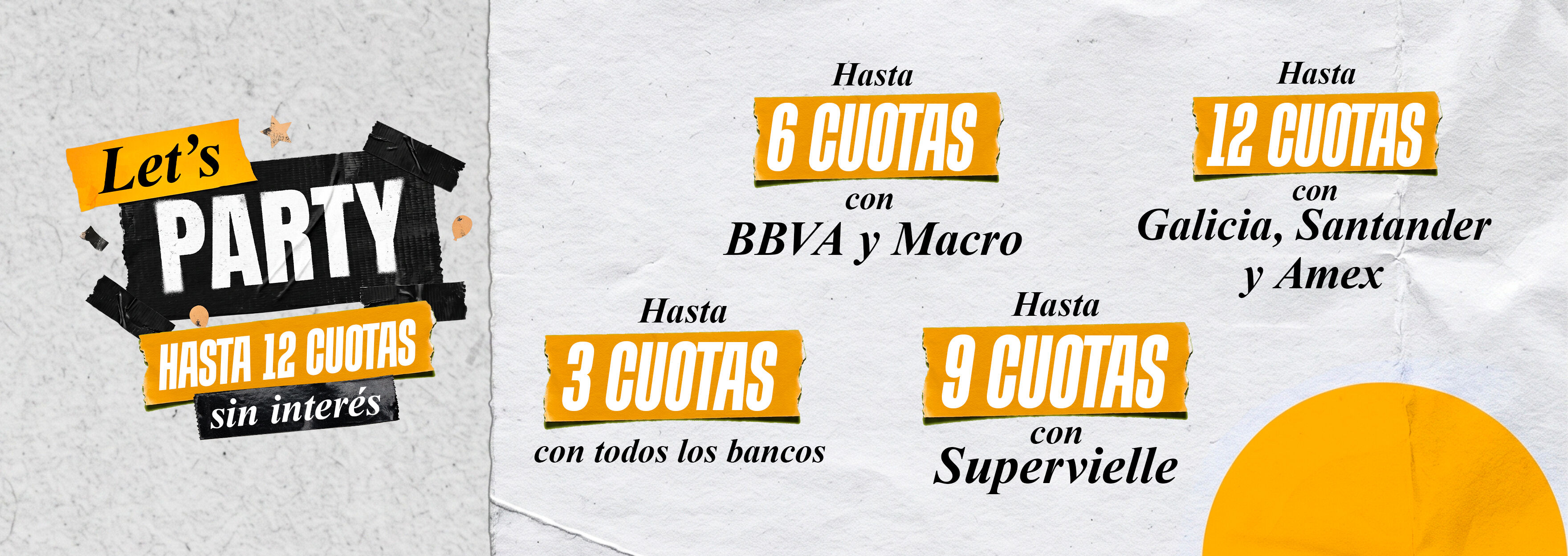 cuotas skin party