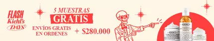 Banner promocional de productos Kiehl's 75