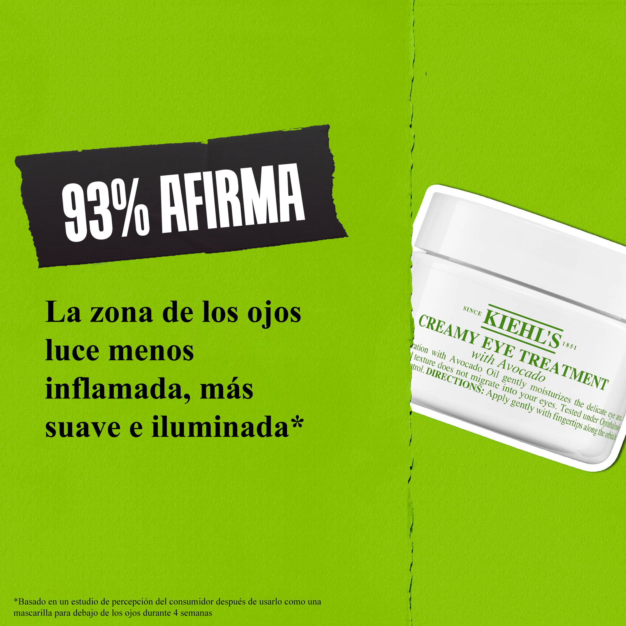 Creamy Eye Treatment with Avocado