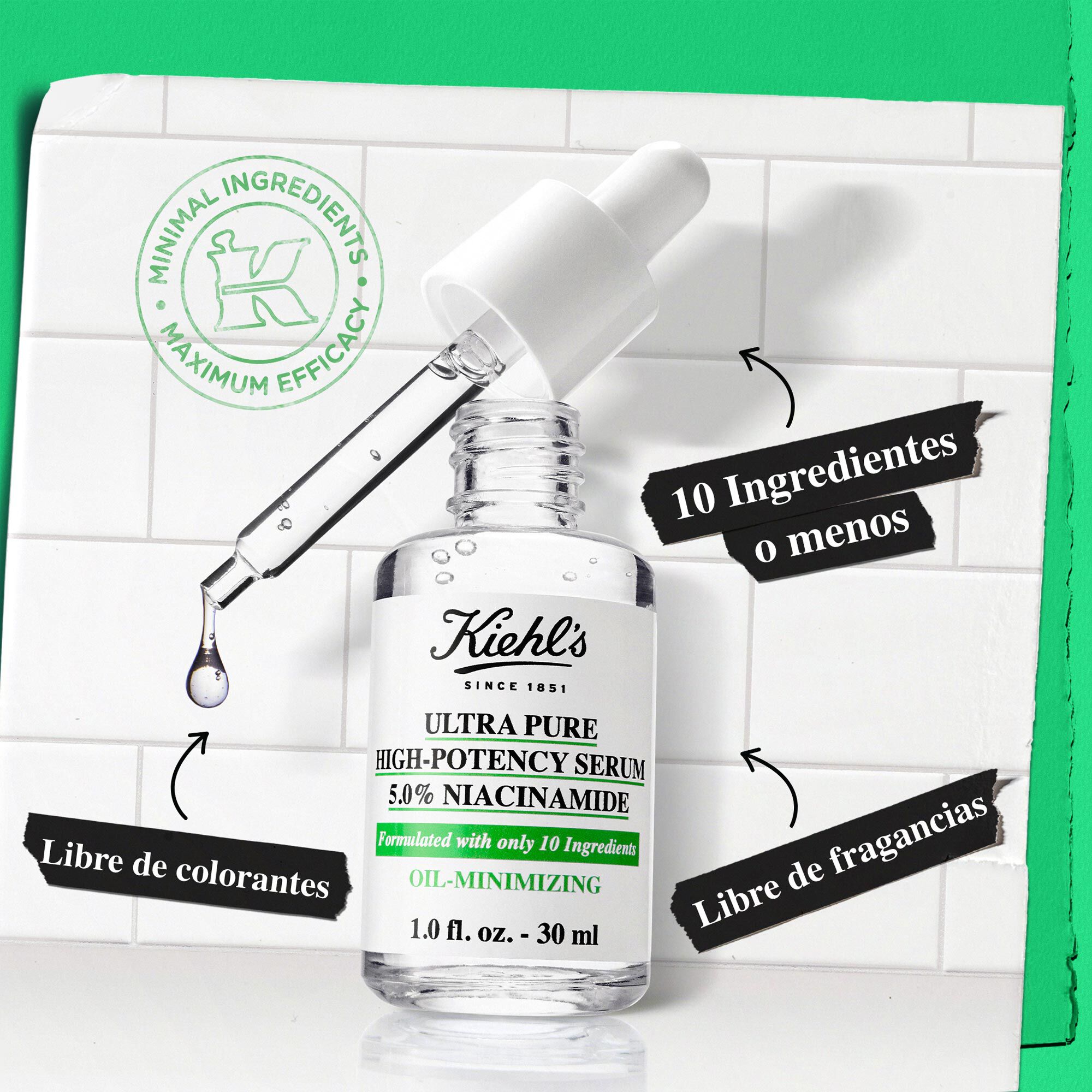 Ultra Pure High-Potency Serum 5.0% Niacinamide Suero facial con Niacinamida