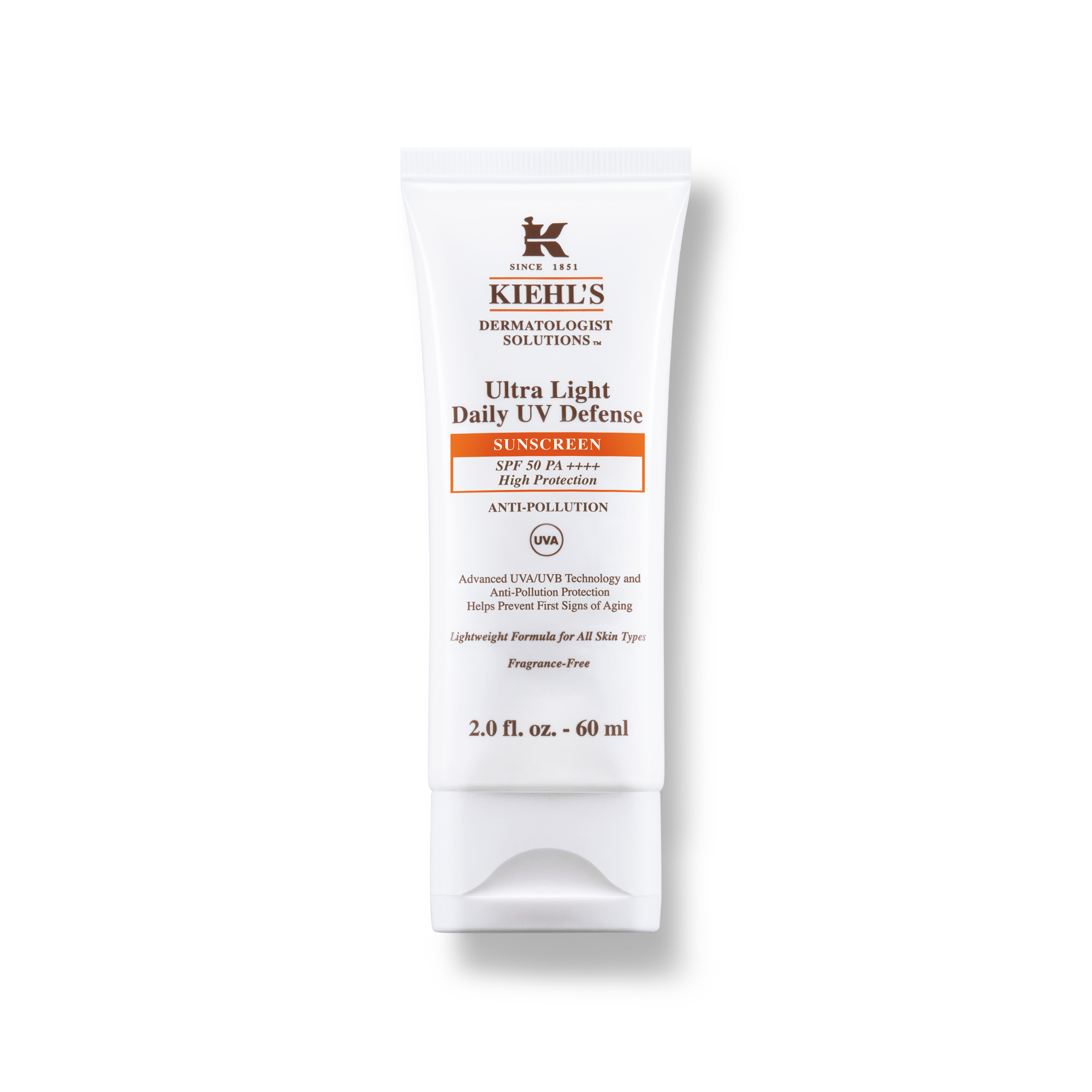 Protector solar 50 Ultra Light UV Defense Kiehl's